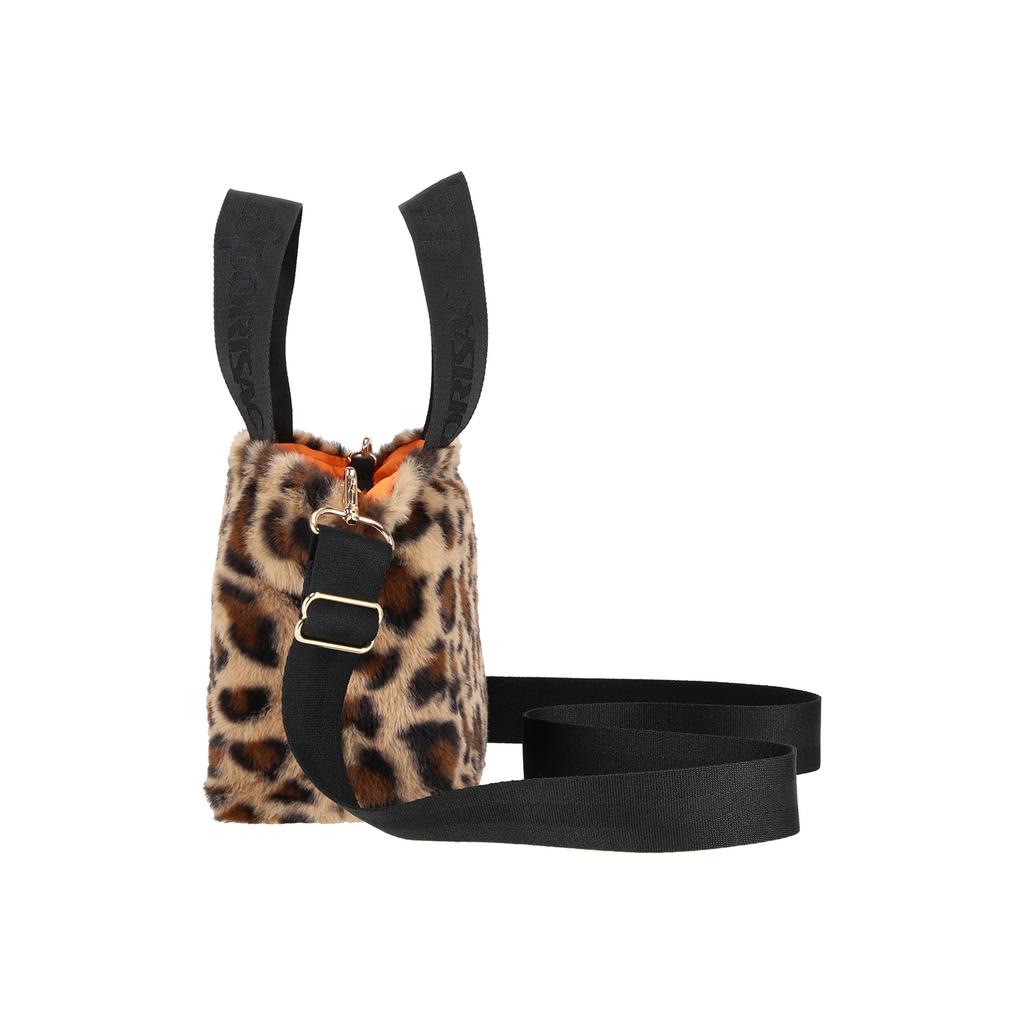 Lesportsac Leopard Fluffy Fur E/W Tote Bag [3029.Ld21]