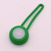 Silicone Pet LED Pendant Light For Dogs & Cats - Night Safety Flashing Round Tag, Replaceable Battery, Long-lasting Glow