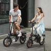 Electric Bike Foldable DYU 14" 250W Motor Top Speed 25Km/h 48V 7.8AH Max Range 60Km Black A5