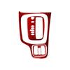 Red Carbon Fiber Interior Automatic Gear Shift Kit Cover Trim For Toyota Celica