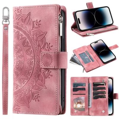 Embossing LLeather Wallet Case for Xiaomi Redmi Note 15 14 Pro + 13 12 11 Pro Plus 5G 12S 11S 10S 9S 10 9 Pro 4G EU Flip Cover