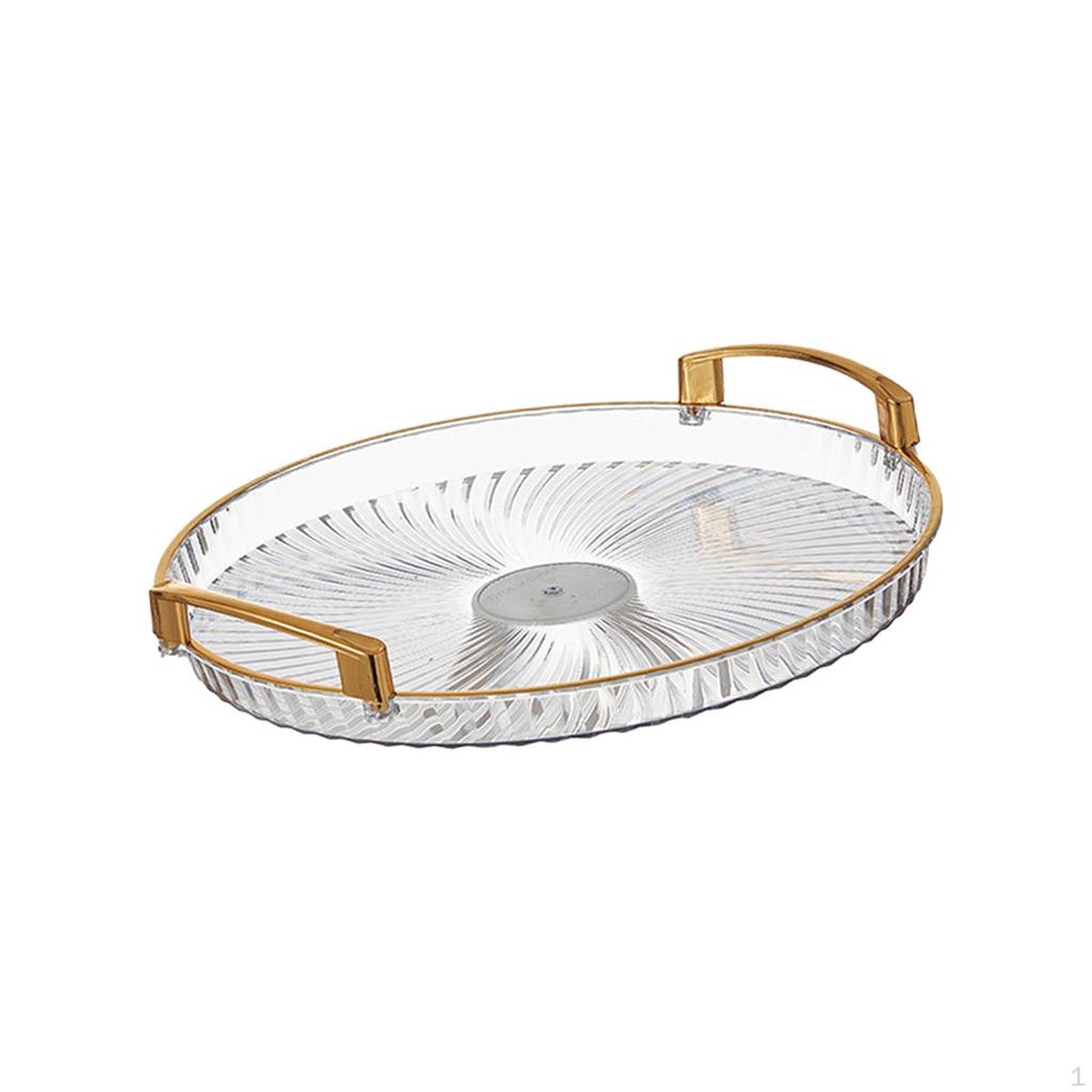 Clear Platters for Serving Snacks and Desserts at Celebrations