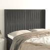 VidaXL Headboard with Ears Dark Grey 147x16x118-128 Cm Velvet3119867
