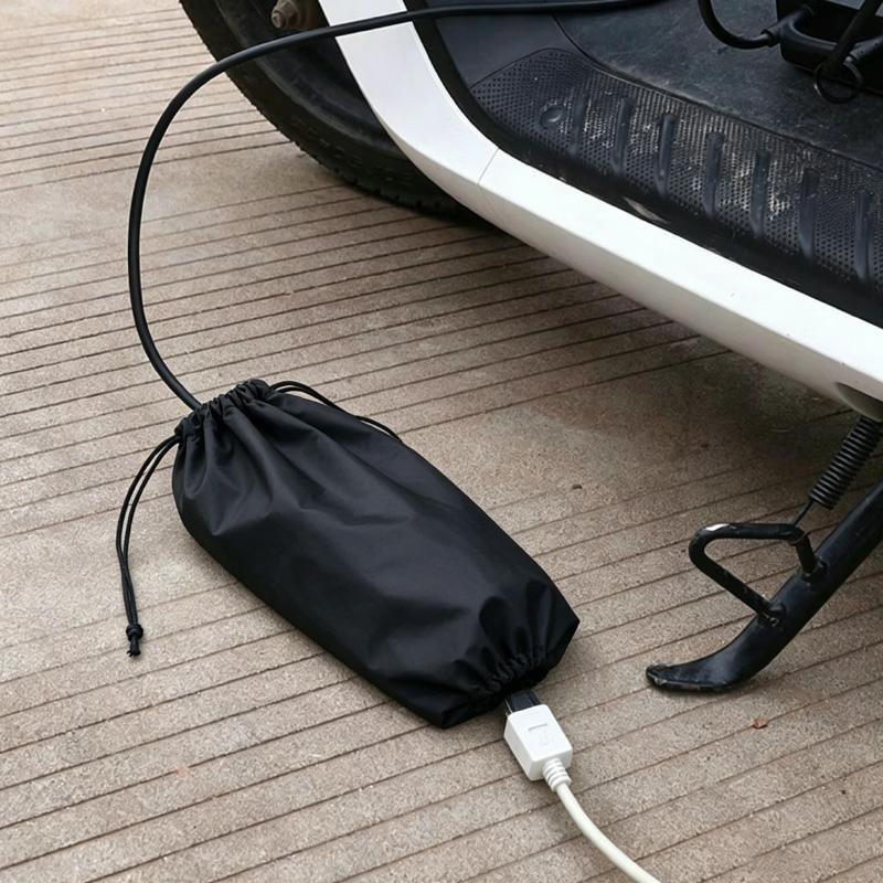 Multi-purpose Waterproof Plug Row Motor Vehicle Plug Protector Charger Rain Cover Electric Car Dustproof Box Waterproof Bag