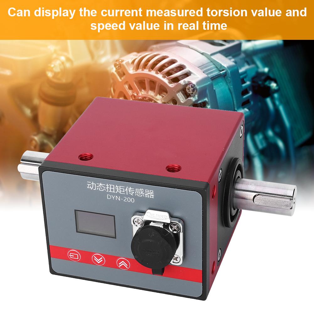 DYN 200 30N.M Dynamic Torsion Sensor Motor Speed Meter Power Measuring Tester