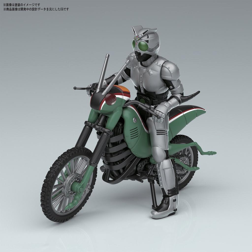 Mecha Collection Kamen Rider Series Battle Hopper Shadow Moon Plastic Model &