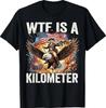 4 juli WTF is Kilometer Grappig VS Patriottisch Mannen Vrouwen Unisex T-shirt