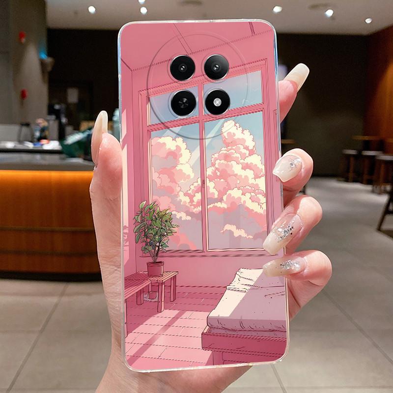 Transparent TPU Casing For Realme 13 13+ 5G Case Luxury Dragon Cute Cool Boys Girls Back Cover For Realme 13 Plus 5G Phone Case