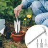 Garden Tool Set Soil Loosening Stainless Steel Shovel Portable Garden Tools Set Of 4 For Yard Lawn Vegetable Planting Soil