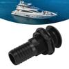 Boat Through Hull Connector 29mm Outlet   Drainage Straight Drain Outlet Fittings Boat Plumbing Fittings