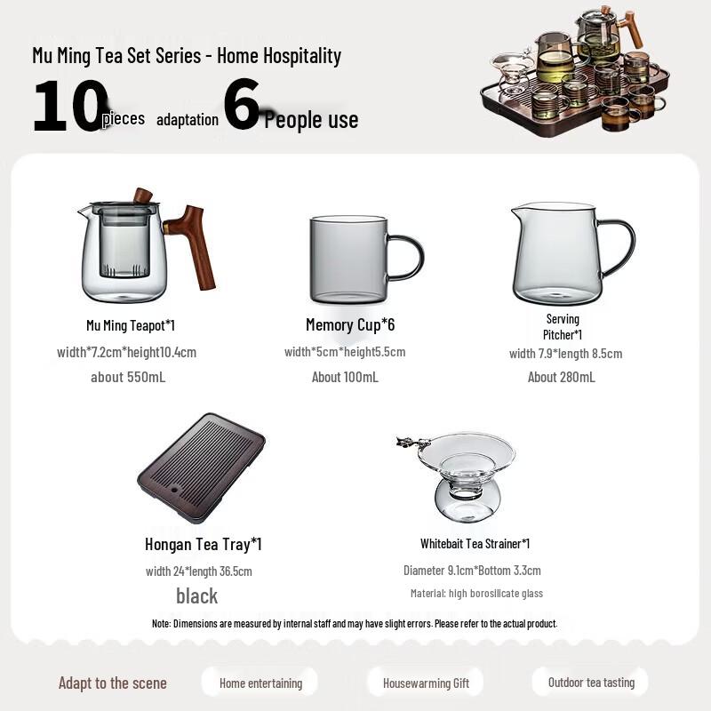 YIHUTEA Stainless Steel Gongfu Tea Set