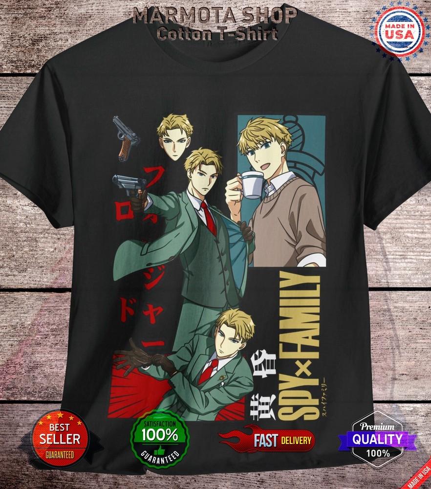 

Spy X Family T-Shirt Loid Forger Yor Anya Anime Japanese Tee Shirt Twilight All L