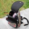 Women's Mini Embroidery Backpack Backpack With Detachable Strap Ethnic Style Versatile Multifunction Chest Bag