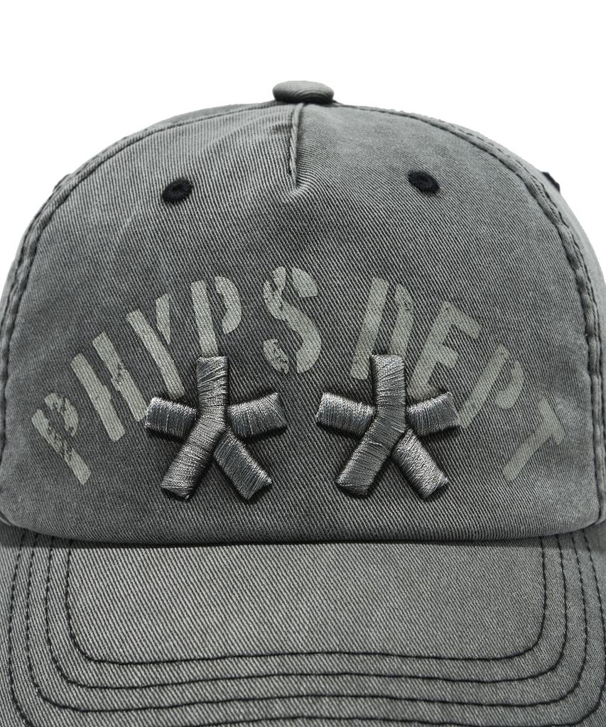 PHYSICAL DEPARTMENT Sparkle Logo Ball Cap_Gray