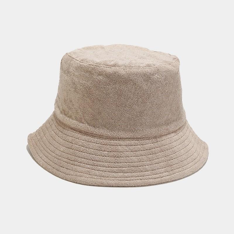 Classic Summer Fisherman Hat With Breathable Towel Cloth For Outdoor Sun Protection And Wind Resistance