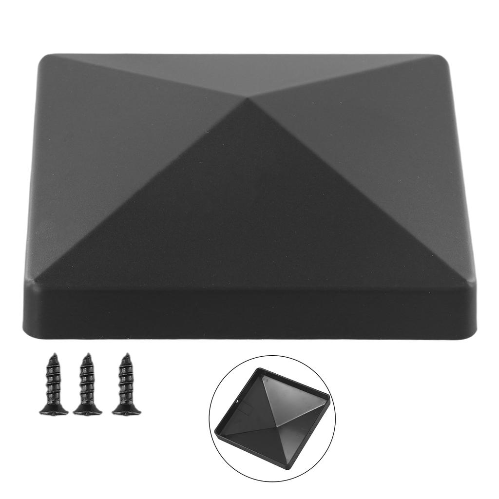 4 Inch Plastic Fence Post Cap Post Cap To Protect Outdoor Wooden Fence Garden Accessories For Protecting Fence Poles