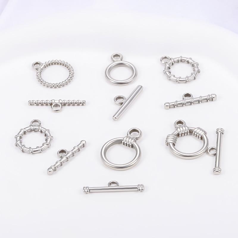 Nahtloser Edelstahl OT Verschluss für Schmuck DIY: Halskette & Armband Verbindungsset