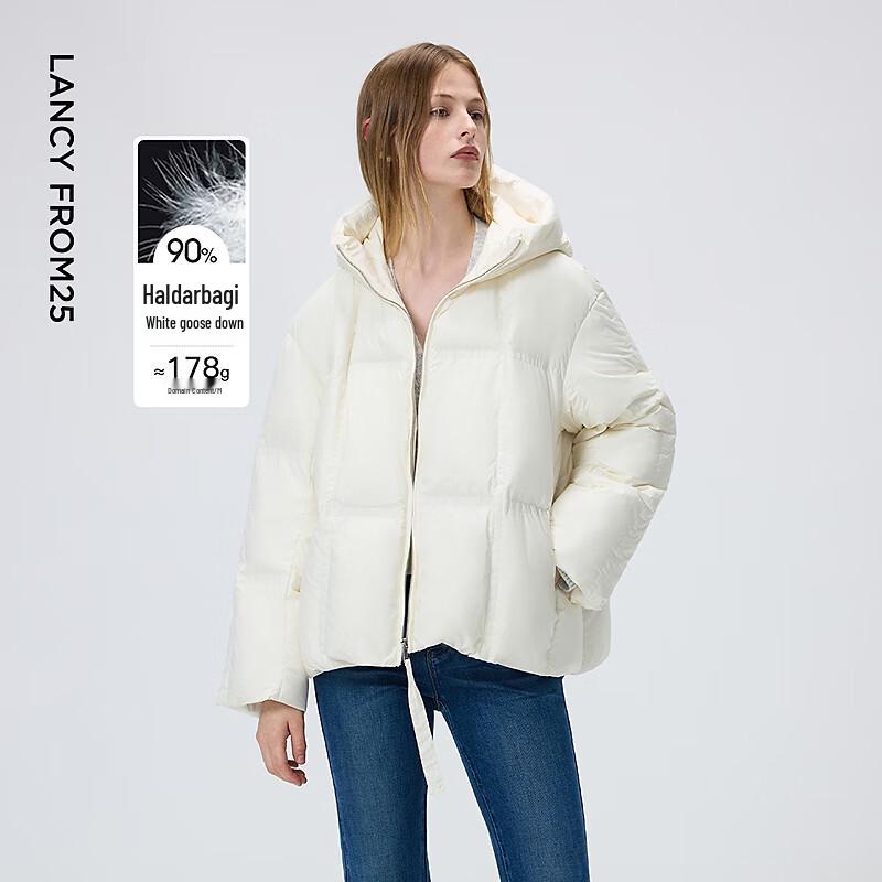 

Langzi Holdeboji White Goose Down Puffer Jacket XL