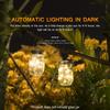 1M/2M Solar-Einmachglas-Licht Kreative Solar-Laterne Lichterkette Hängend Stehend Solar-Lampe Garten-Dekoration für Terrasse Rasen