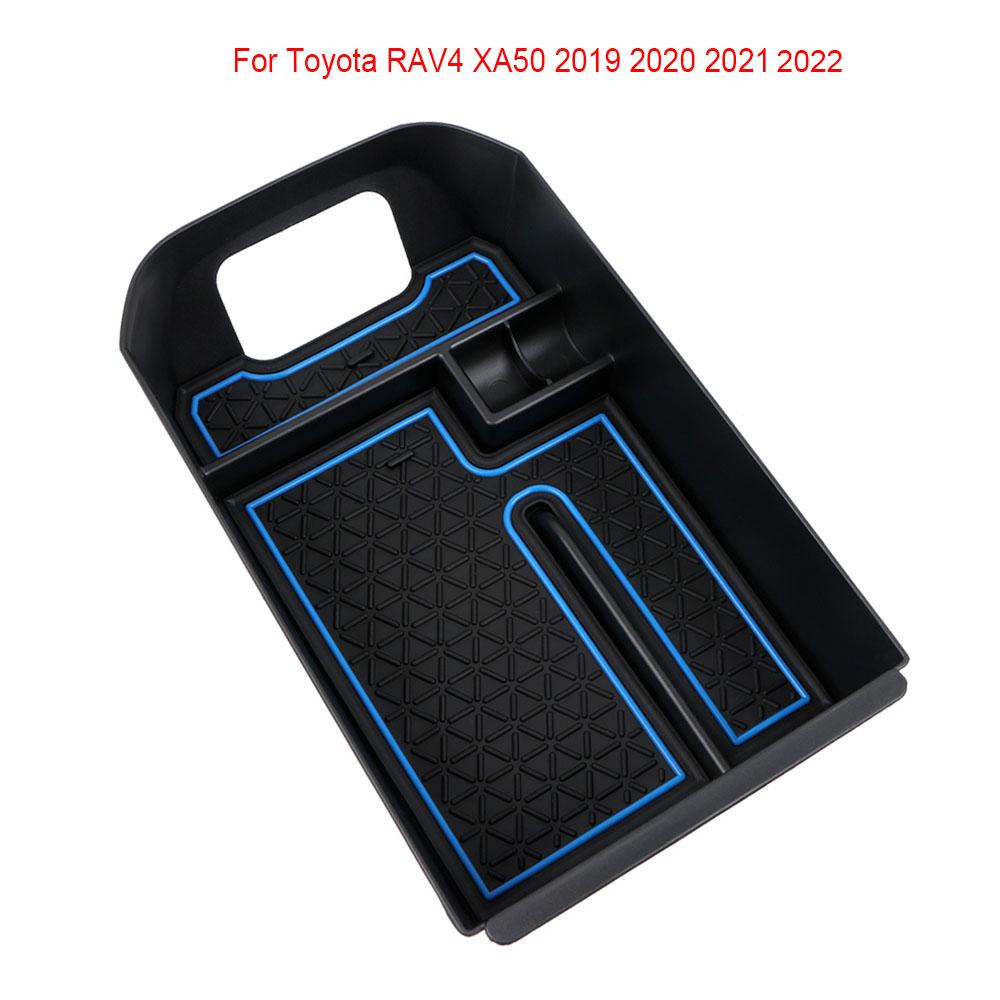 Car Central Armrest Storage Box Holder For Toyota RAV4 XA50    2022 Center Console Organizer Tidying