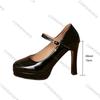 Fashion Comemore Elegant Women High Heel Shoes Spring Autumn Fashion Platform Pumps Single Shoes Solid Color Party Dress Heels Women