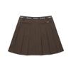 MALBON GOLF Double Pleated Skirt Brown (Woman)