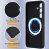 For Samsung Galaxy S24 FE Case Compatible with MagSafe Anti-Drop Liquid Silicone Phone Cover