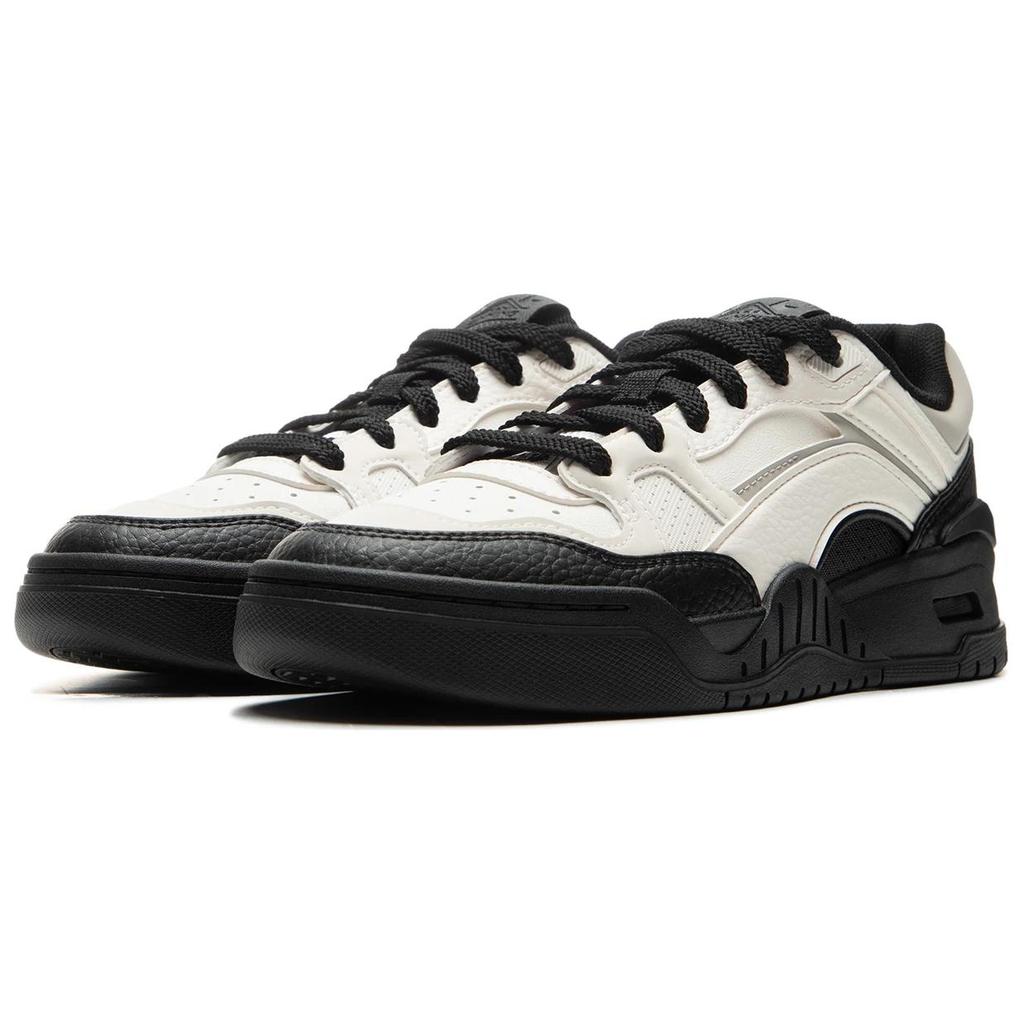 Li Ning Yue Bai 2.0 Casual Versatile Thick Sole Height Increasing Non-Slip Wear-Resistant Breathable Low-Top Lifestyle Shoes Women sneaker AGCU276-8