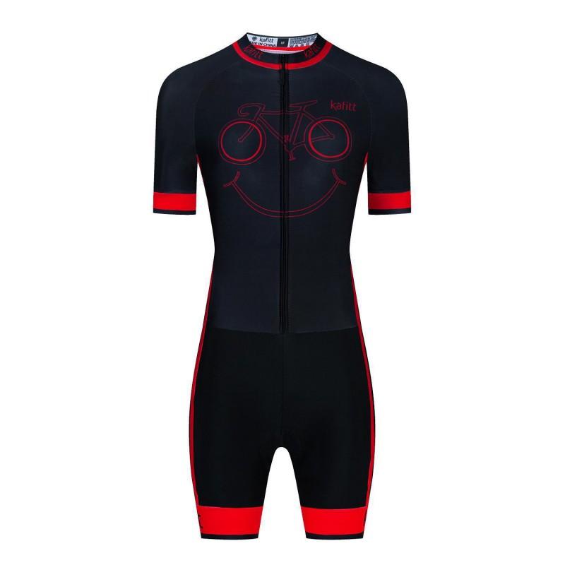 Unisex Quick-Dry Short-Sleeve Cycling Bodysuit Mountain Bike Downhill Trail Riding Outdoor Sport