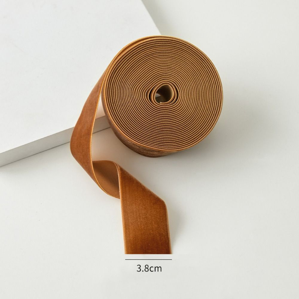 6/10M Geschenkband Samtstoff DIY Schleife Schleife Wickelband Treppe Heimdekoration