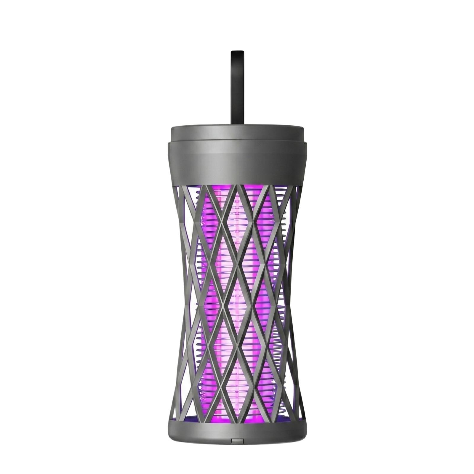 

Portable Outdoor Mosquito Killer Lamp Small Electric Insect Trap Light USB Rechargeable Bug Zapper for Camping Patio Garden Use ONE SIZE