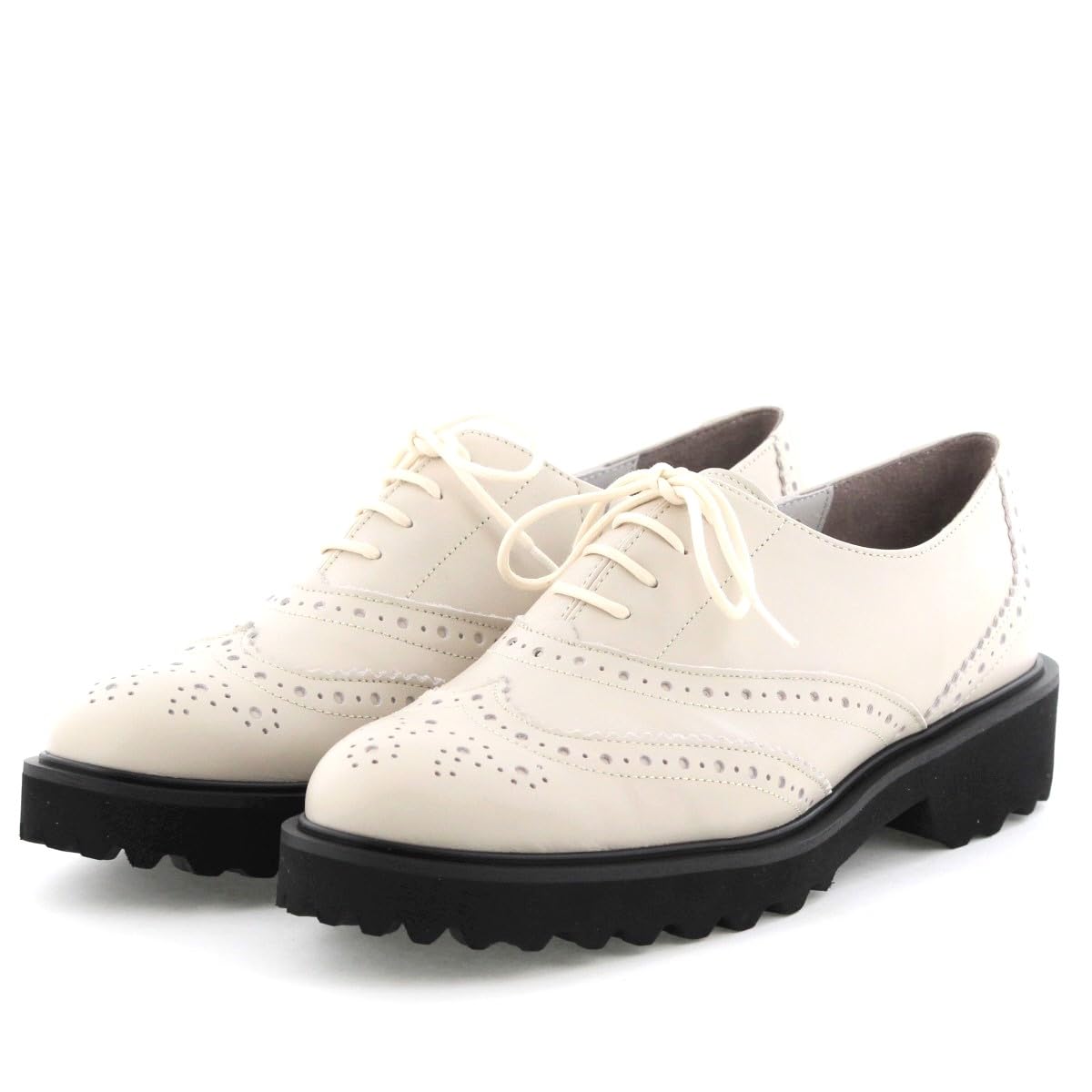 HIMIKOHimikoБотинки на шнуровке с тракторной подошвой641301 Слоновая кость 215 20870₽