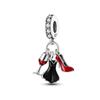 Brand New Copper Metal Women Clutch Lipstick Heels Charm Bead Components Bead Components Designed For 3mm Authentic Original Bracelet High Quality