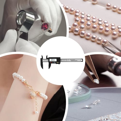 Small Digital Caliper, Practical Digital Caliper, Compact Electronic Precision Gauge Tool with Inch/Millimeter Conversion, 0-100mm Measuring Ruler, Sc