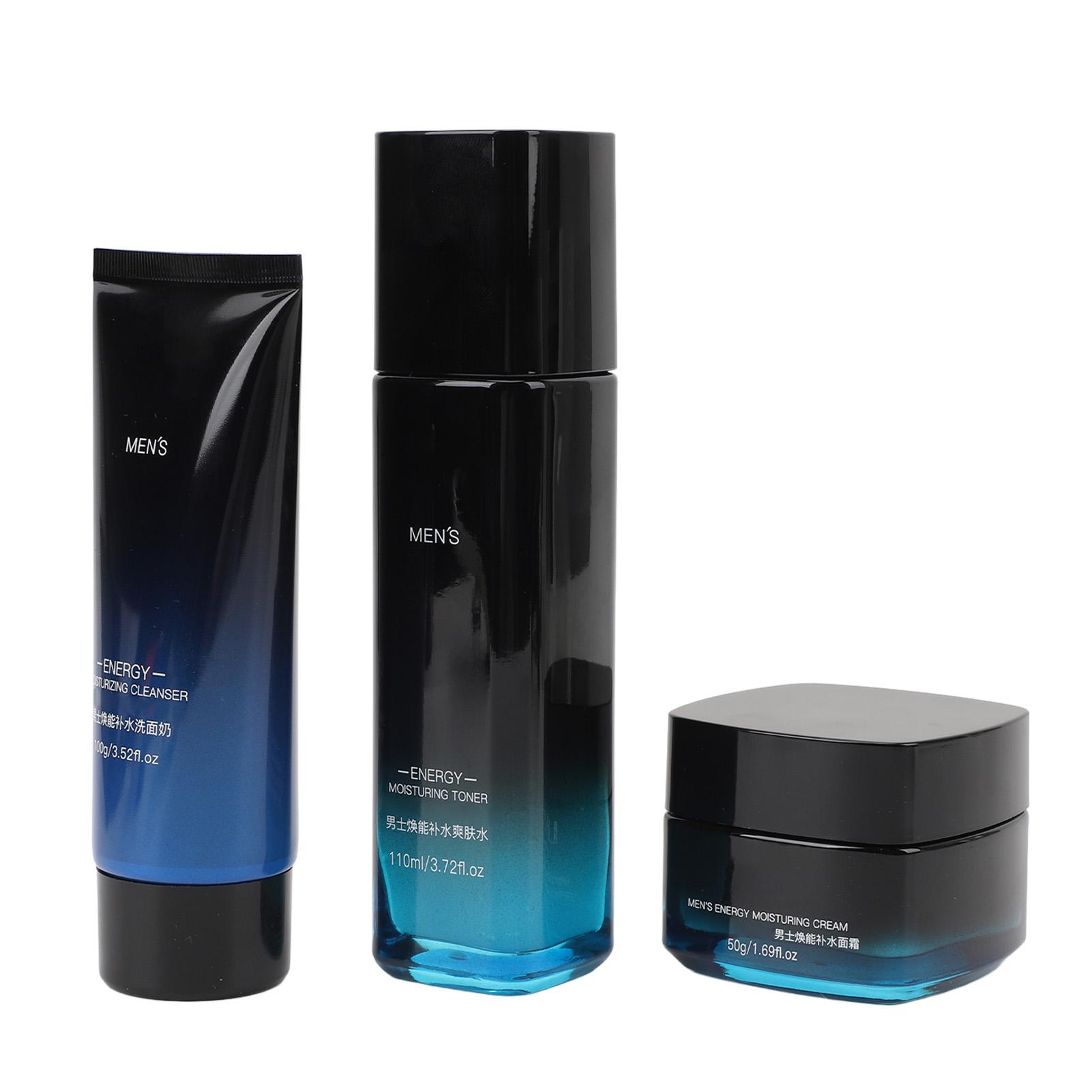 

Увлажняющий набор для ухода за кожей для мужчин Увлажняющий тоник для мужчин, контролирующий жирность кожи, очищающий крем для лица