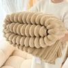 Light Luxury Solid Thickened Imitation Rabbit Fur Plush Sofa Blanket Season Universal Thick Warm Air Conditioning Nap Blanket