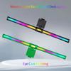 Touch Control Screen Hanging Lamp Dimming Function RGB LED Lighting Monitor Light Bar  Gaming Setup