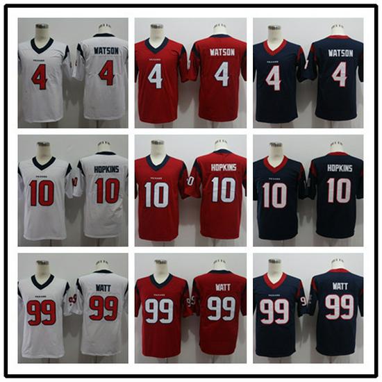 

Texans Rugby Jersey: #4 Watson, #99 Watt, #10 Hopkins Legend Edition XXL