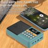 Handheld Portable MP3 Player Digital USB Rechargeable Music Player Built In FM Radio for Trips and Learning Activities