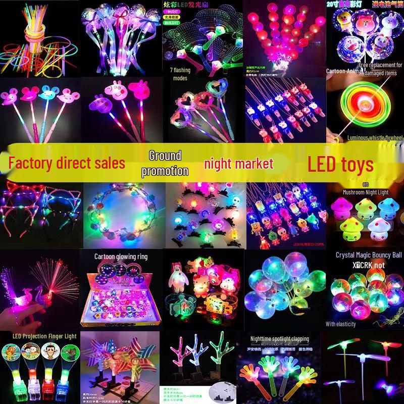 Yiwu Night Market Luminous Toys & Gifts Creative Stall