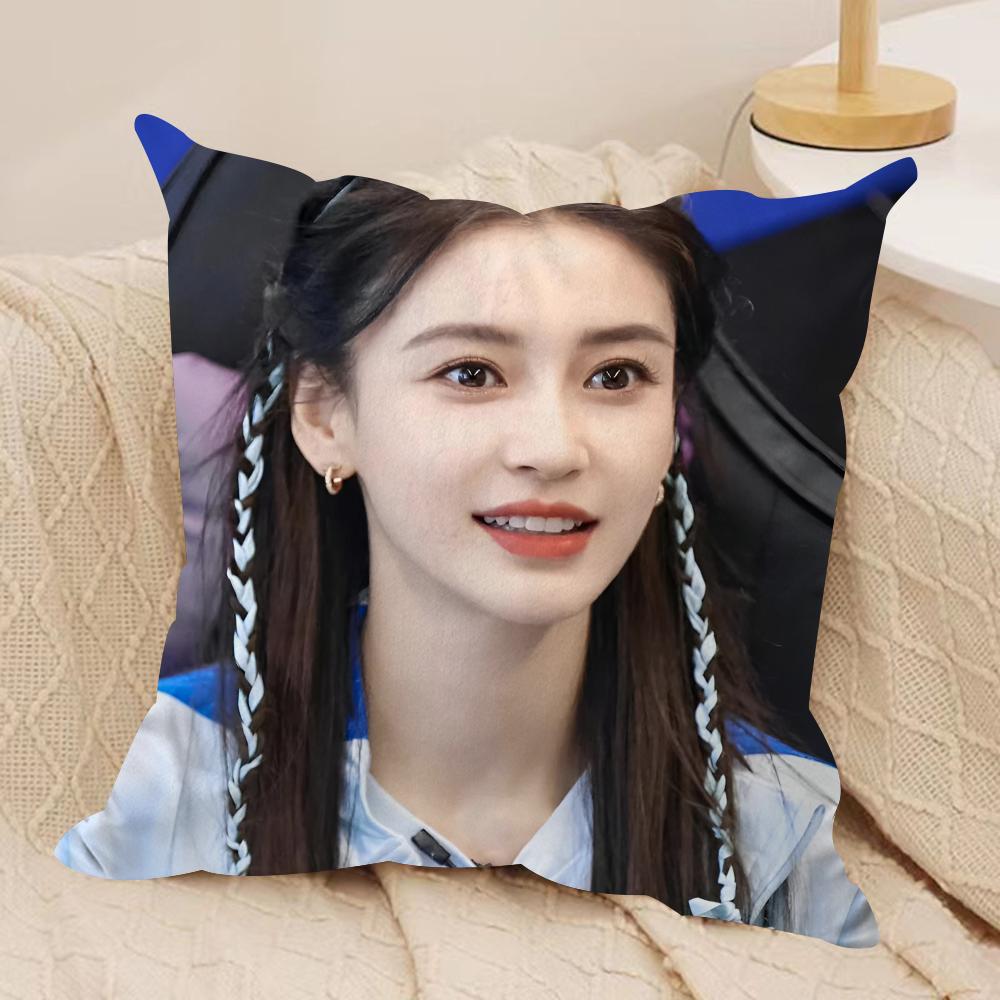 

Angelababy Cushion Cover Soft Plush Fabric DoubleSided Printed Sofa Cushion Cover for All Seasons Home Decor Gift 30x30cm