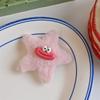 Girls Hair Clip Furry Star Hairpin Y2K Adorkable Clown Headdress Hair Accessories Star Kids Duckbill Clip Hairpin