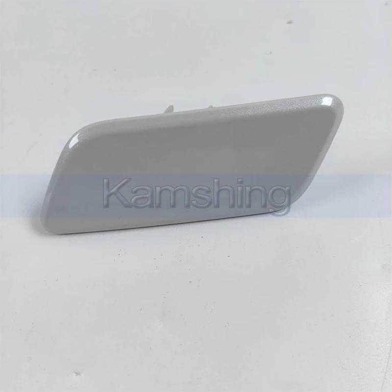 Car Front Bumper Headlight Washer Cover For Subaru Impreza WRX /STI 11th Head lamp Spray Nozzle Jet Lid white left side