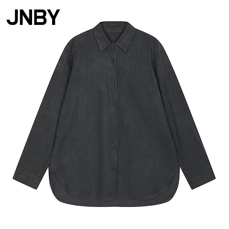 JNBY 2025 Winter Faux Leather Shirt