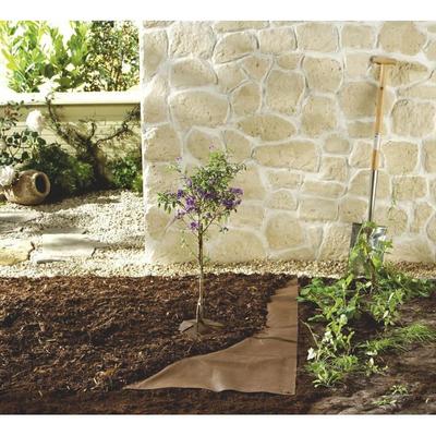 Mulch Fleece, 10 X 1.5 M, 70 G/m², Brown