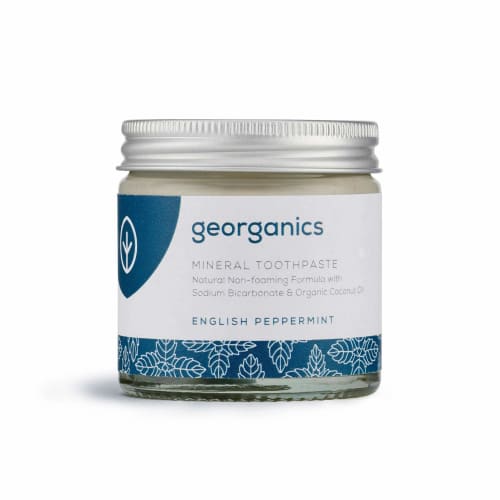

georganics Toothpaste (English Peppermint) 60mL (Approx. 1.5 Month Supply)