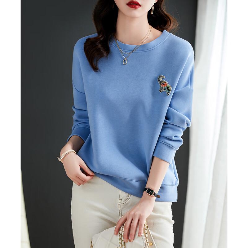 Firstview Women's Casual Long-Sleeve Sweatshirt