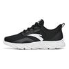 Anta Lifestyle Series Shock Absorbing Non-Slip Durable Low-Top Sports Casual Shoes Women sneaker Black White 922225523-4