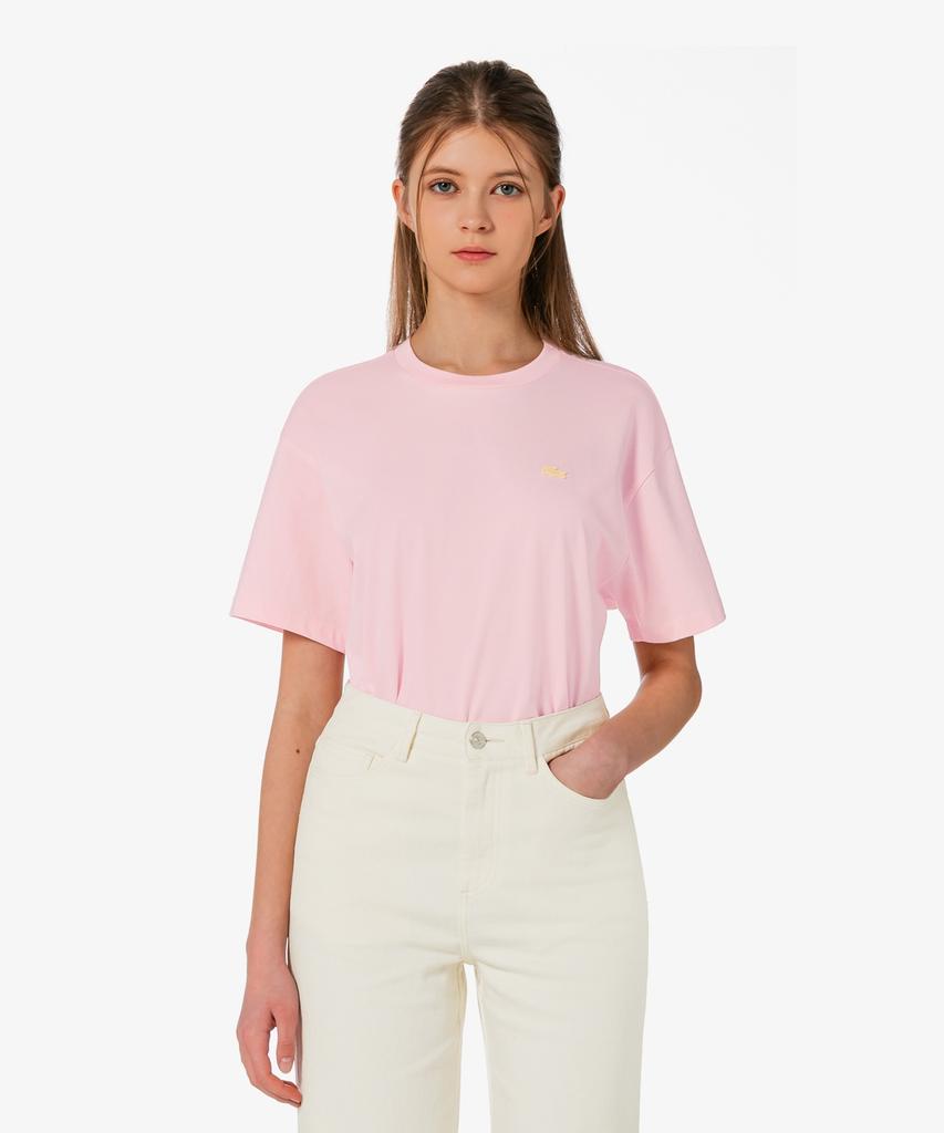 LACOSTE Women'S Color Croc Short Sleeve T-Shirt Tf937E-56G Z4H