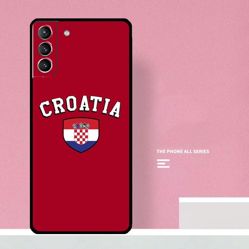 Croatia Flag Phone Case For Samsung Galaxy S25 S26 Ultra S20 S21 S22 S23 S24 S10 Plus S25 FE Cover Coque